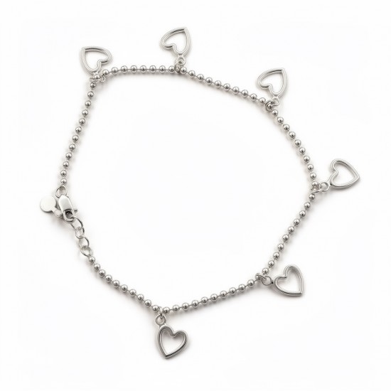 RG-8132 925 Silver Anklet