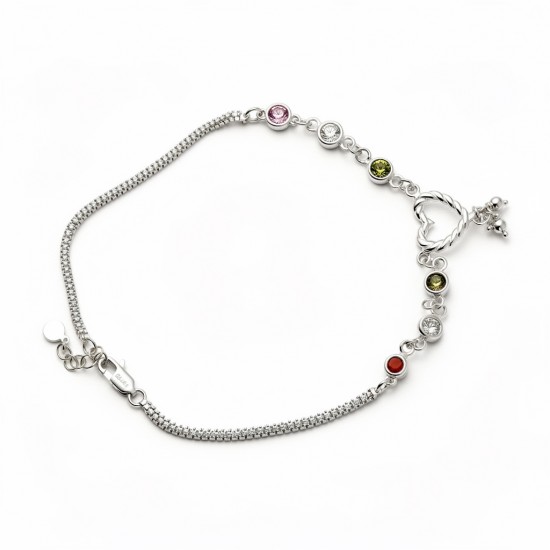 RG-8135 925 Silver Anklet