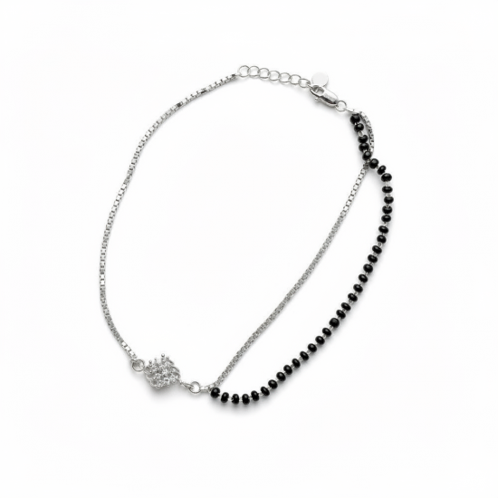 RG-8142 925 Silver Anklet / Payal