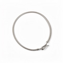 925 Silver Snake Chain Anklet / Payal -RG-8151