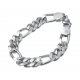 925 Silver CZ Mens Bracelet