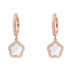 925 Silver Rose Gold Plated Earrings RG-7862