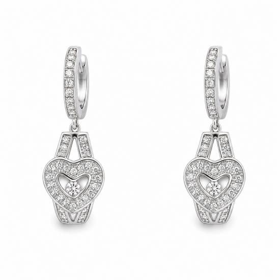925 Silver Plated Earrings RG-7867
