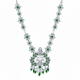 RG-2484 designer silver necklace jewellery