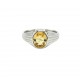 RG-7756 Color Stone 925 Silver Mens Ring