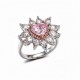 RG -7669 925 Silver Women Color Stone Silver Ring