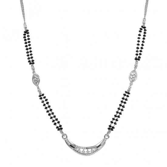 RG-2418 stylish silver mala jewellery
