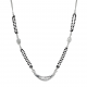 RG-2418 stylish silver mala jewellery
