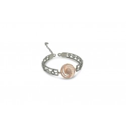 Existencia Rose Gold Half Circle Bracelet EJ-2557-60