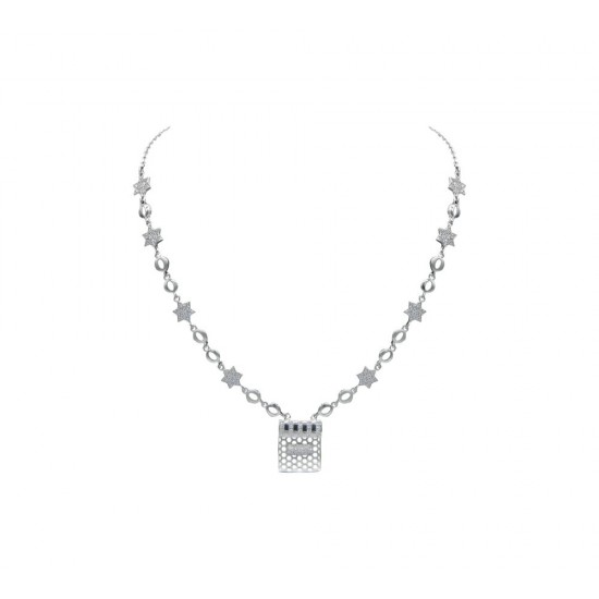 buy 925 silver necklace set EJ-3288-91 online from www.existenciajewels.in