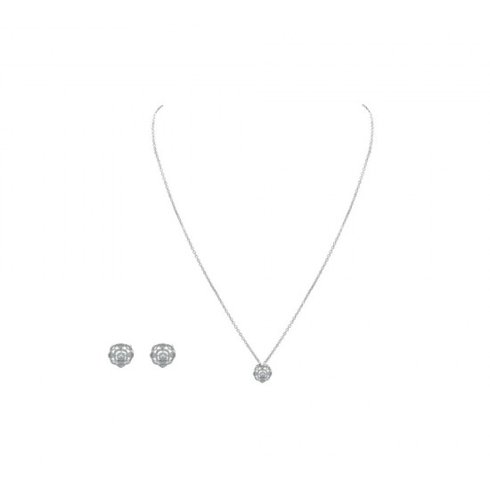 buy 925 silver necklace set EJ-3301-02 online from www.existenciajewels.in