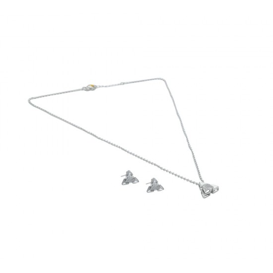 buy 925 silver necklace set EJ-3305-06 online from www.existenciajewels.in
