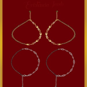 Existencia 925 Silver Anklet - Payal Collections