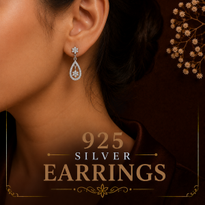 Buy 925 Silver Earrings Online | Existencia Jewels India