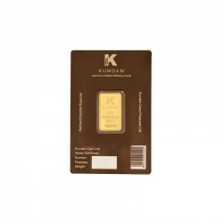 Kundan 20 gram Kalpataru Tree Gold Bar 24 karat in 999.9 Purity
