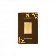 Kundan 20 gram Kalpataru Tree Gold Bar 24 karat in 999.9 Purity