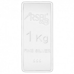 RSBL 1000 gram / 1 kg Silver Bar in 999 purity / fineness