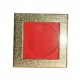 Existencia Jewels 20 grams Raksha Bandhan Silver Square  D-2 Colour Coin in 999 Purity / Fineness