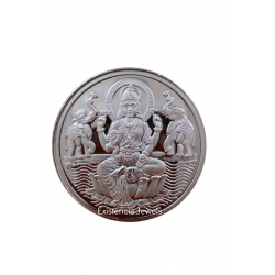 Existencia Jewels 50 gram Lakshmiji Silver Coin in 999 purity / fineness