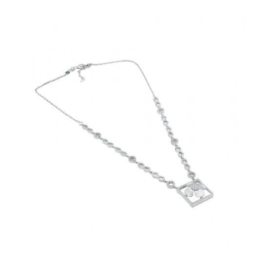 buy 925 silver necklace set EJ-3285-86 online from www.existenciajewels.in
