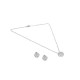 buy 925 silver necklace set EJ-3301-02 online from www.existenciajewels.in
