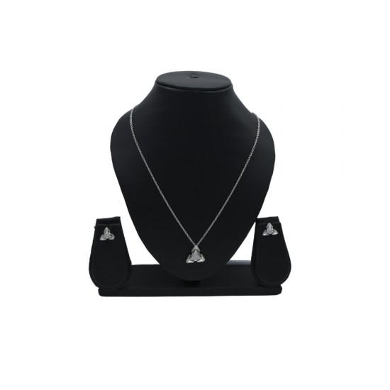 buy 925 silver necklace set EJ-3305-06 online from www.existenciajewels.in