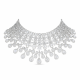 RG-2077 elegant 925 silver necklace set