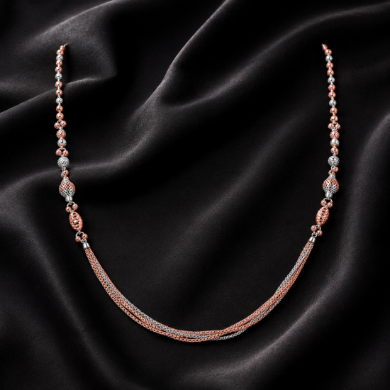 RG-2254 designer silver chain jewellery