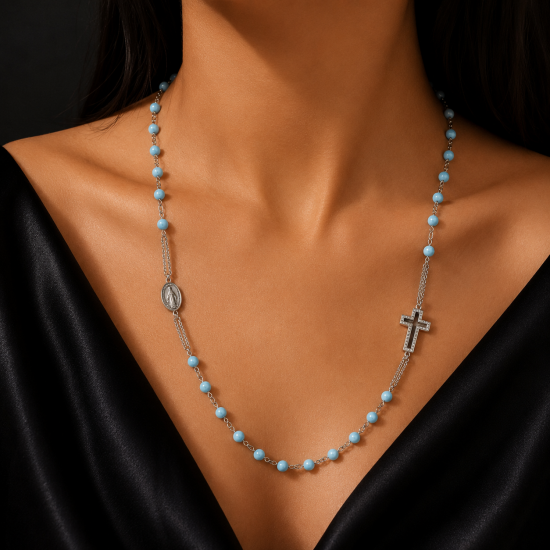 RG-2390 trendy silver chain jewellery