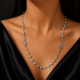 RG-2390 trendy silver chain jewellery
