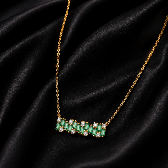 RG-2444 premium silver mala chain jewellery