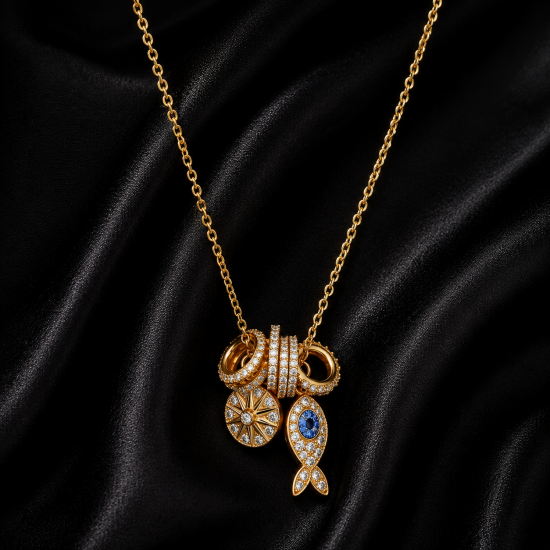 RG-2276 contemporary silver mala jewellery