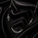 RG-2418 stylish silver mala jewellery