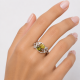 RG -7664 925 Silver Women Color Stone Silver Ring