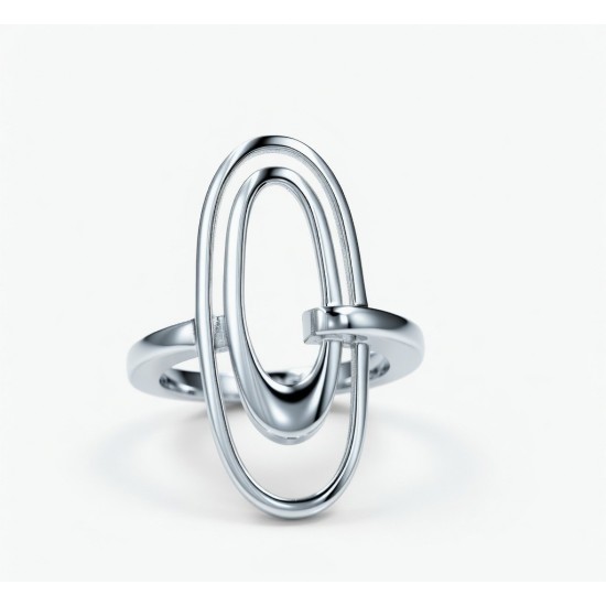 RG -7784 925 Silver Women Silver Ring