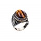 RG-7783 Fancy 925 Silver Mens Ring